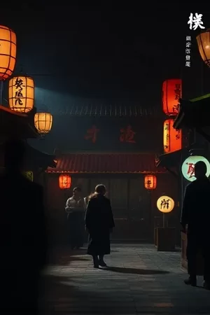 《半格胶片俱乐部》封面：冲印暗房里悬挂的胶卷在红光下泛着水光